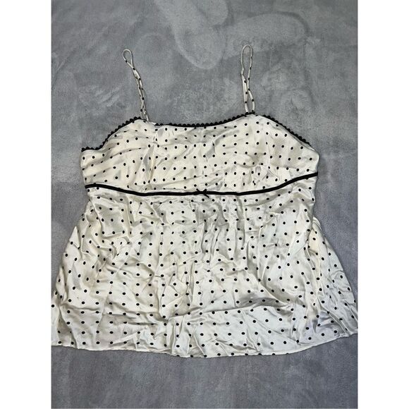 Women’s Silk Pajama Pjs Set Tank & Capris Ivory/Cream 3X - Picture 1 of 13